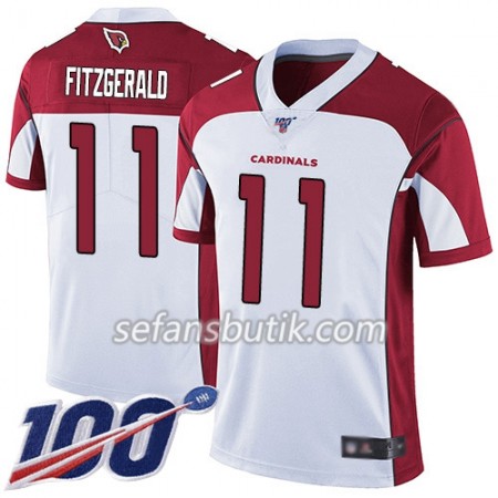 Arizona Cardinals Tröjor Larry Fitzgerald 11 Nike Vit 100th - Herr Arizona Cardinals Tröjor Larry Fitzgerald 11 Nike Vit 100th - Herr